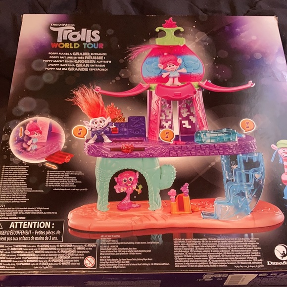 Trolls World Tour Blooming Pod Stage - Picture 7 of 9